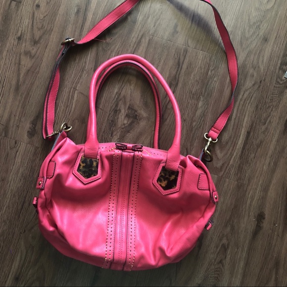 Jessica Simpson Handbags - Jessica Simpson Satchel Bag rosey reddish pink Handles Straps